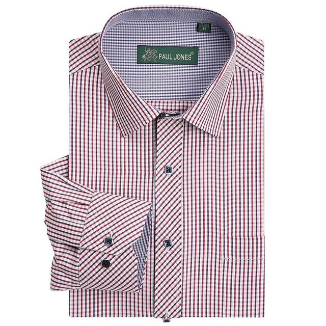 High quality Men's classic plaid shirt