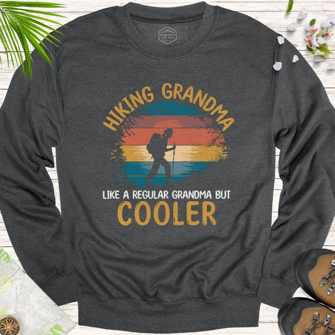 Hiking Grandma Unisex Sweatshirt