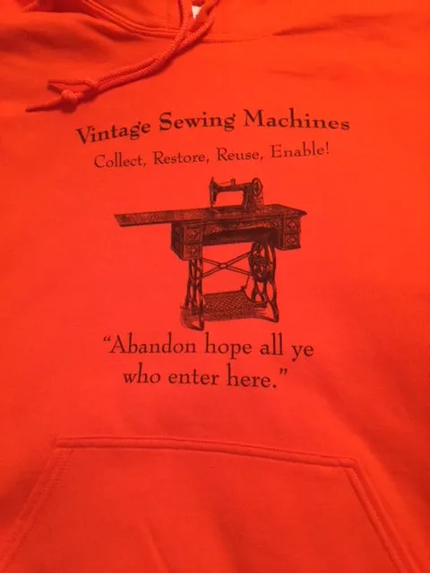 Hoodie Sweatshirt - Orange Size L