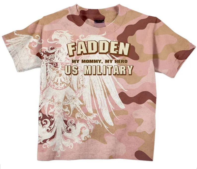 HPSP Shirt, Custom Birthday Shirt, Girls Military T-shirt, Personalized Shirt Army, Navy, Airforce, Marines - Custom Text.