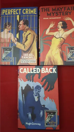 Hugh Conway - The Perfect Crime, Collins Crime Club, 2015, 1st Editions