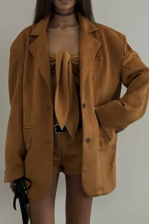 HUT1141 Bold in Bronze Blazer Set