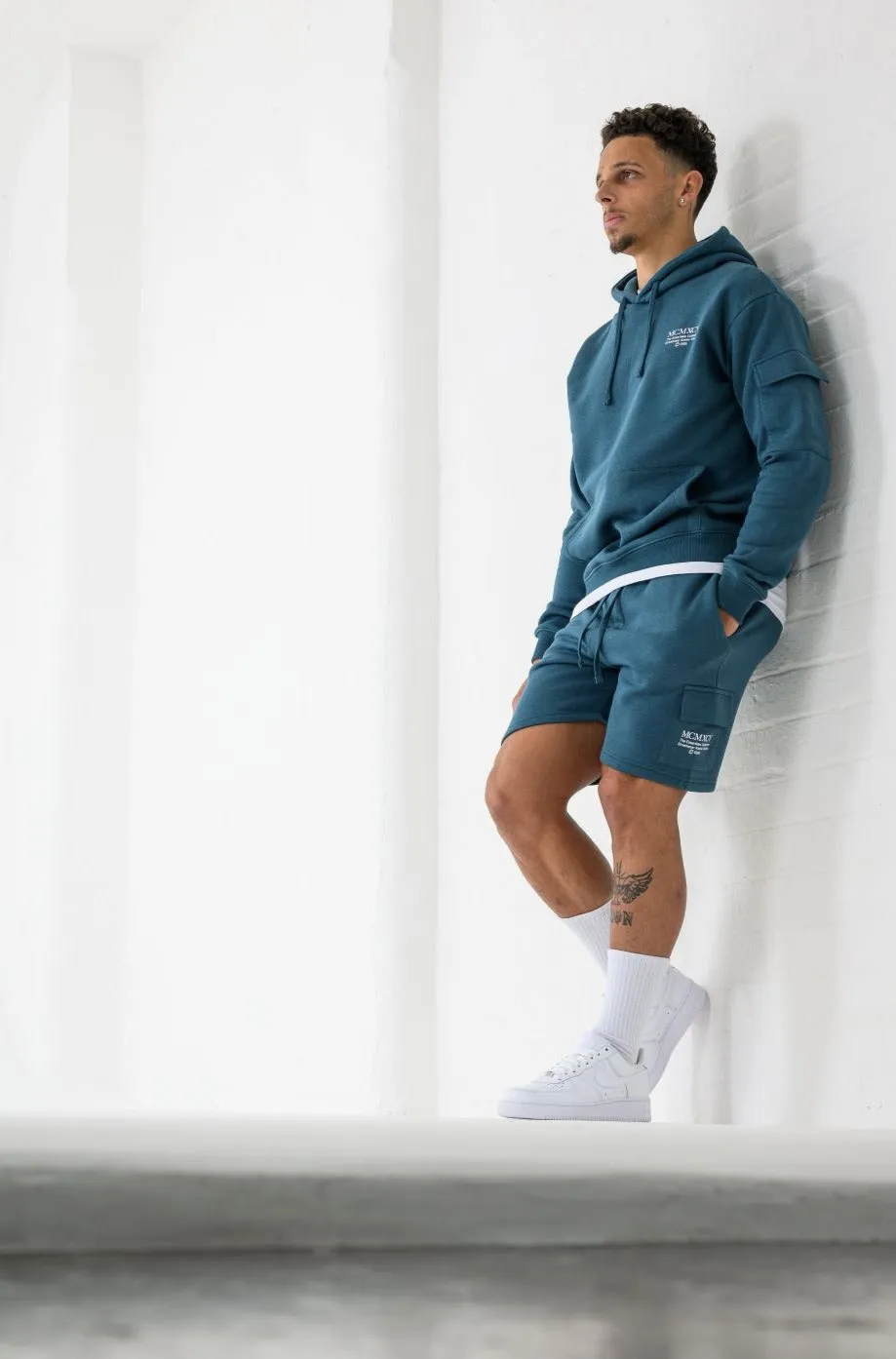 INTEGER HOODIE - TEAL