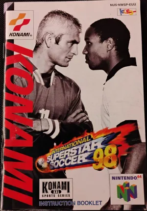 International Superstar Soccer 98 manual (EUU)
