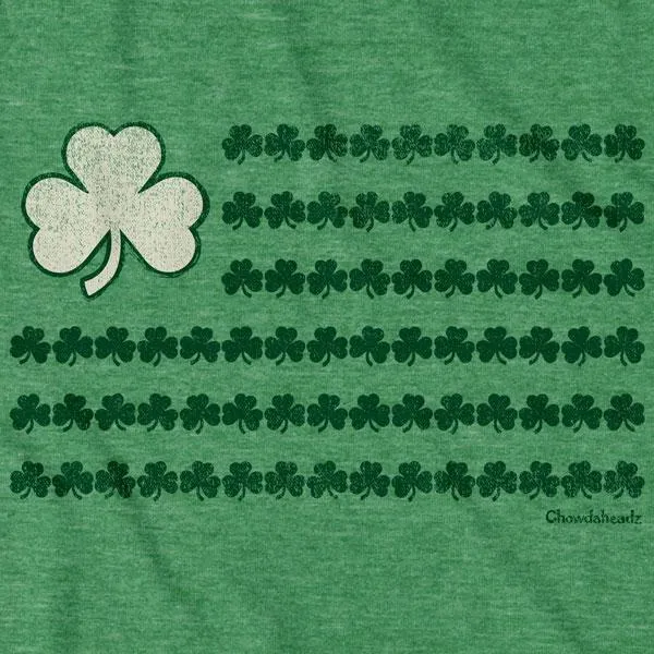 Irish Nation Shamrock Flag T-Shirt
