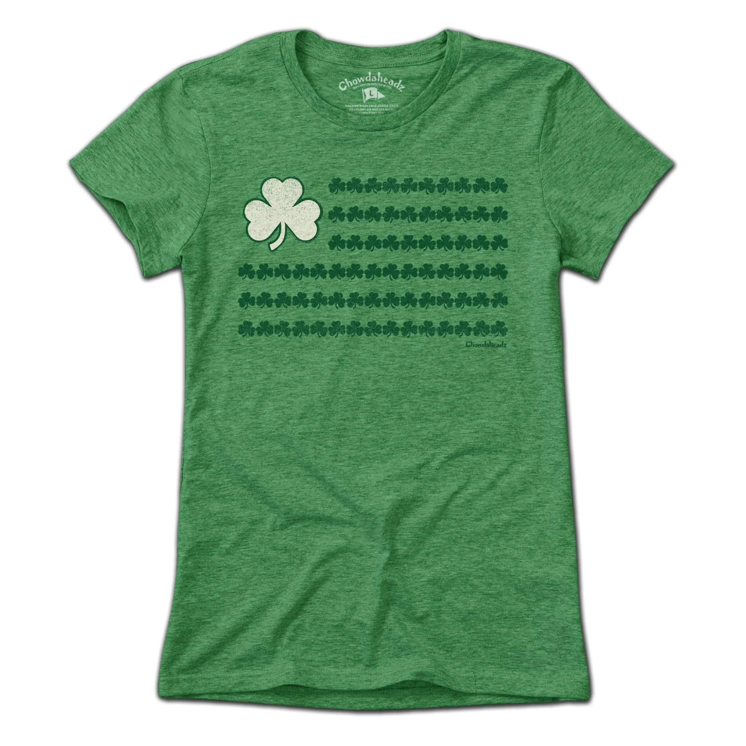 Irish Nation Shamrock Flag T-Shirt