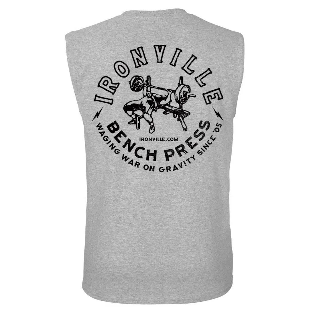 Ironville VINTAGE BENCH Sleeveless Muscle T-shirt