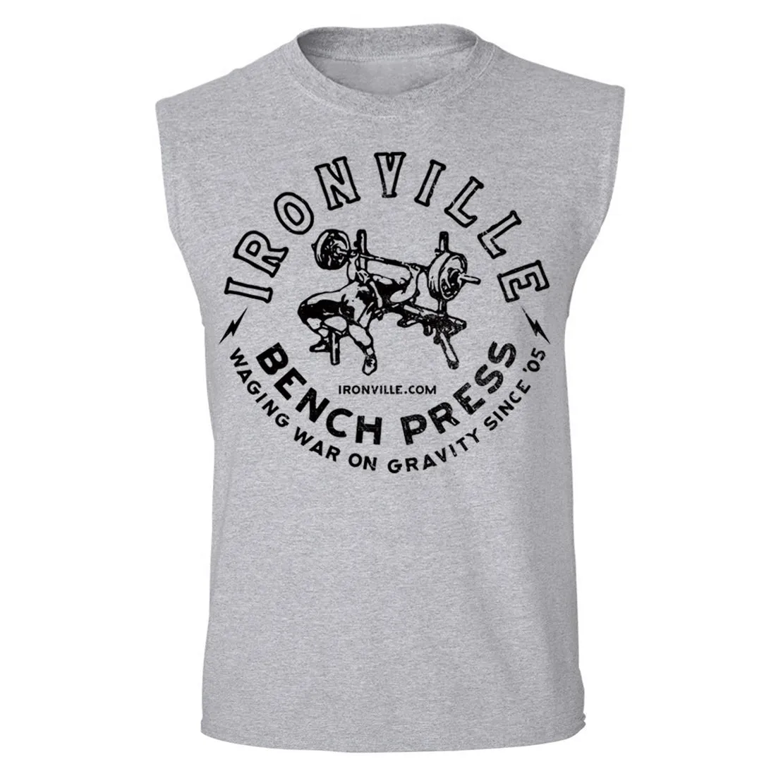 Ironville VINTAGE BENCH Sleeveless Muscle T-shirt