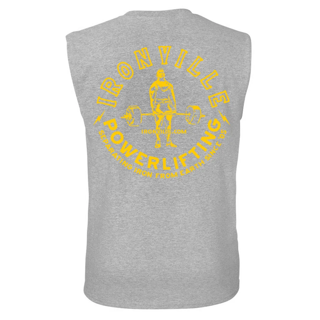Ironville VINTAGE DEADLIFT Sleeveless Muscle T-shirt