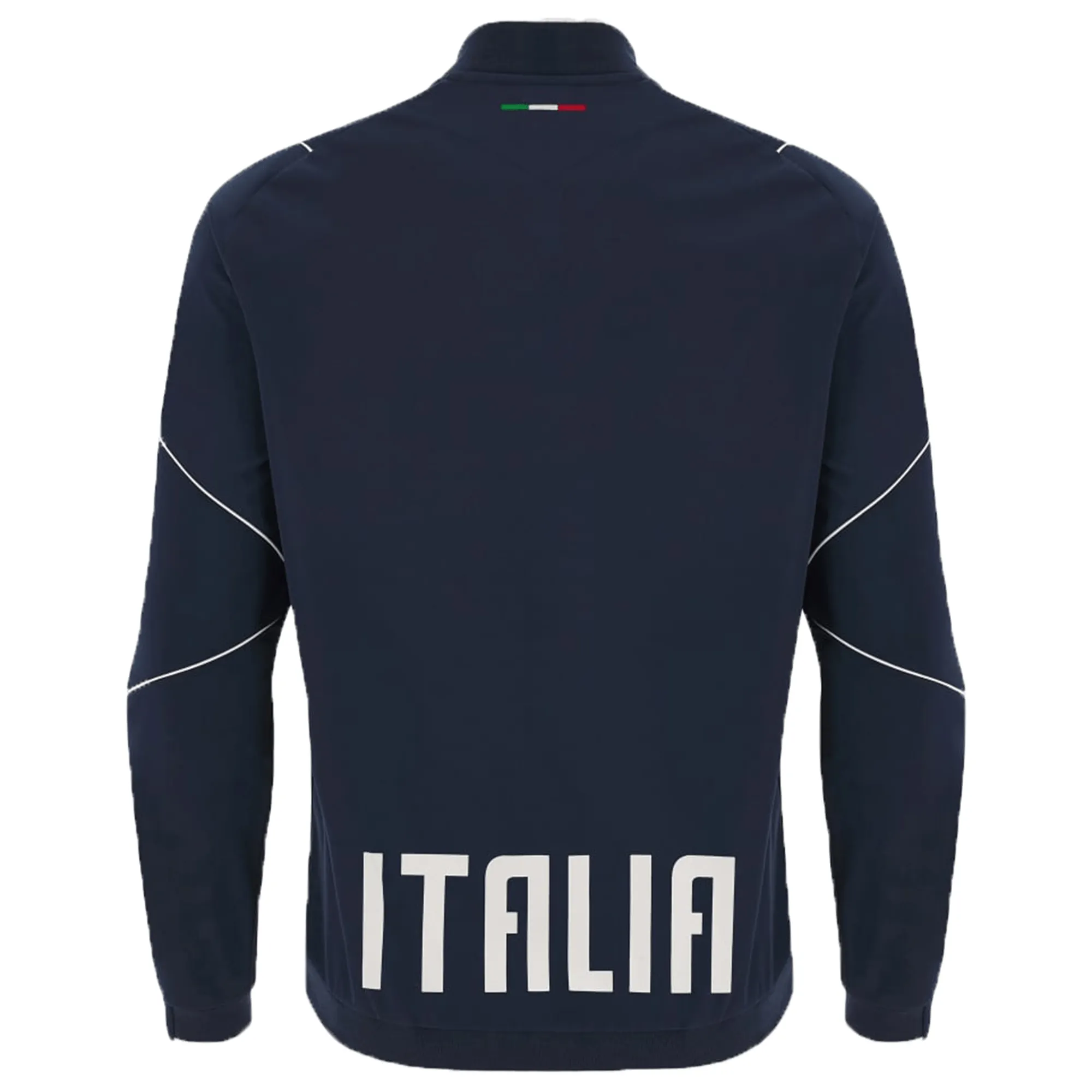 Italy 6 Nations Full-Zip Anthem Jacket 23/24 by Macron