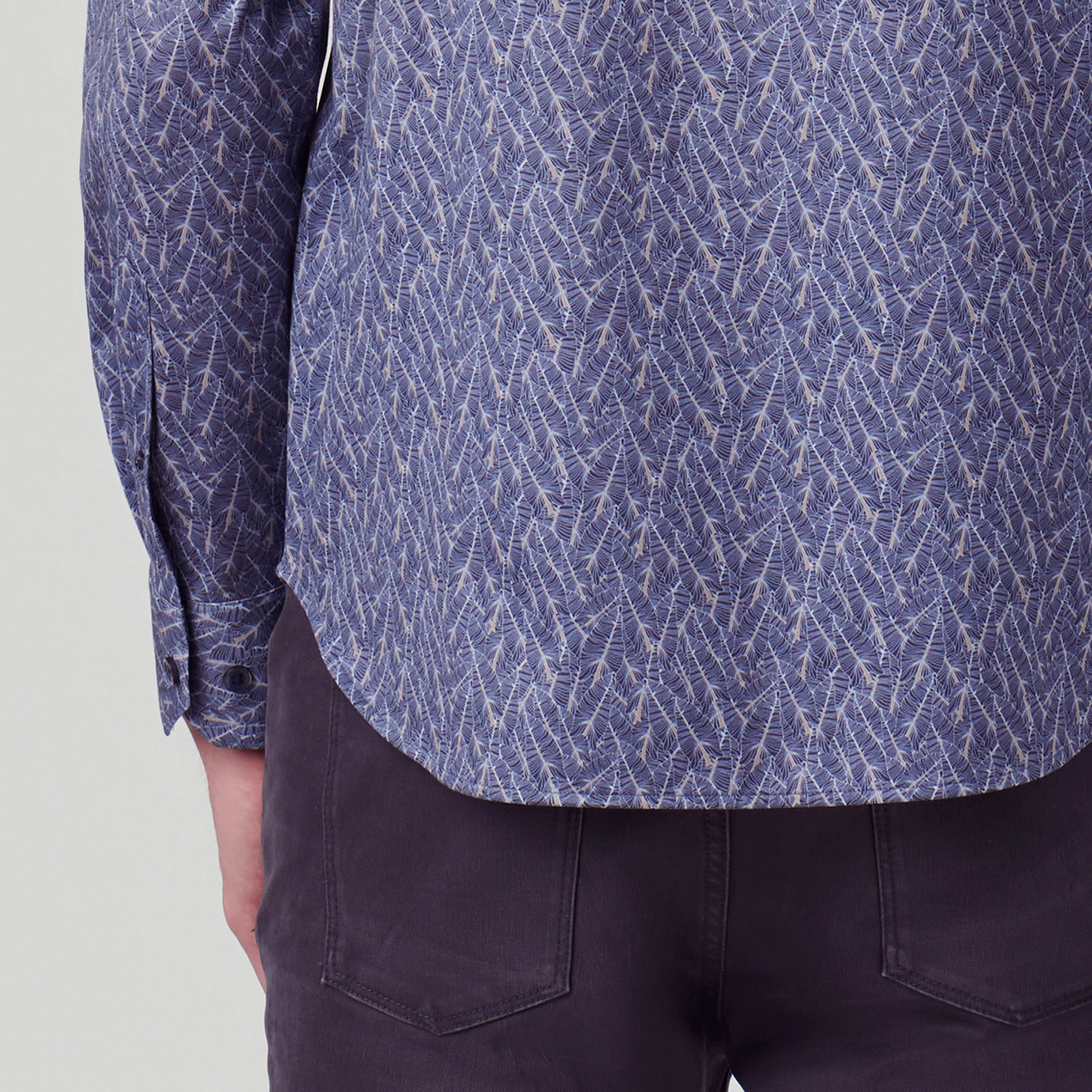 James Abstract Print OoohCotton Shirt