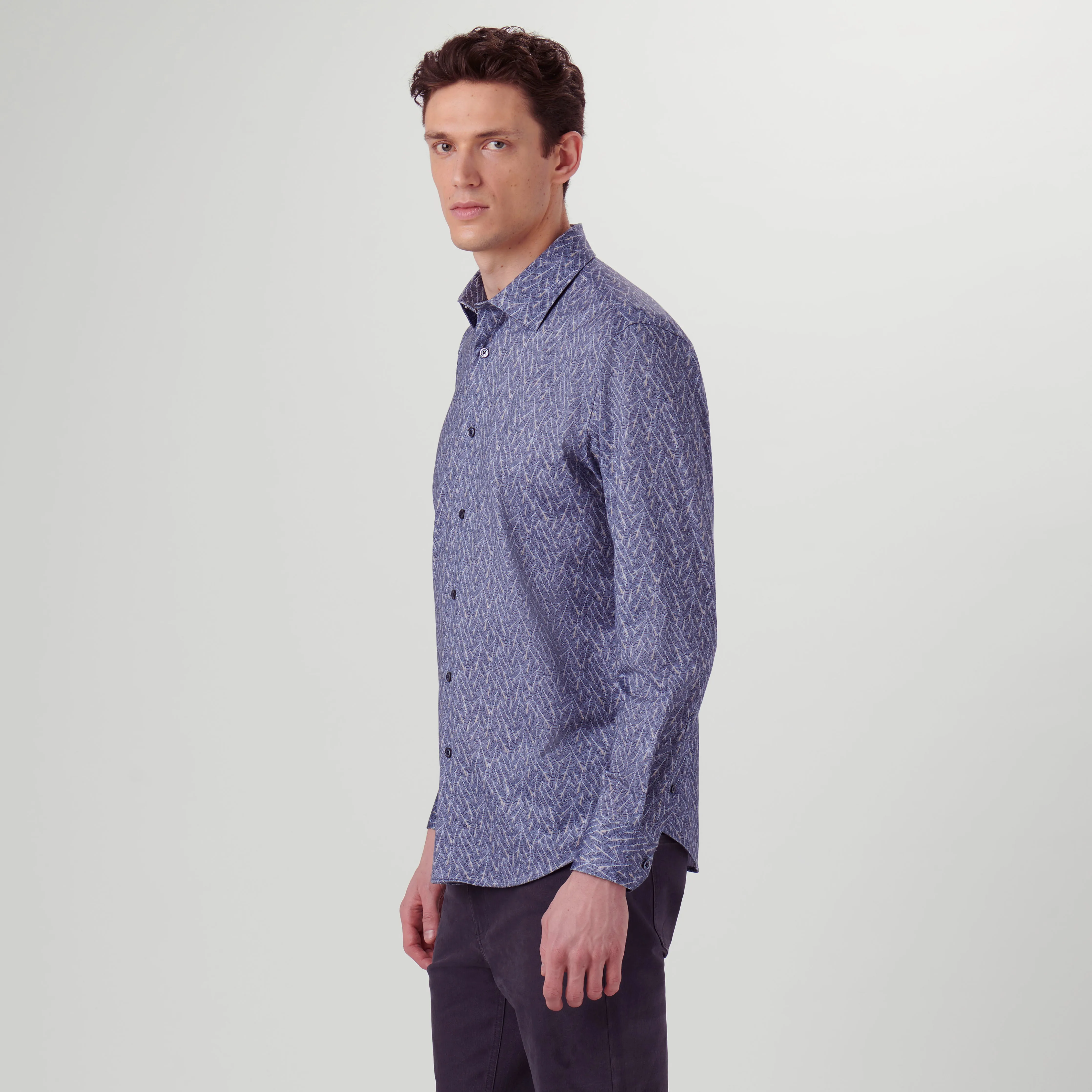 James Abstract Print OoohCotton Shirt