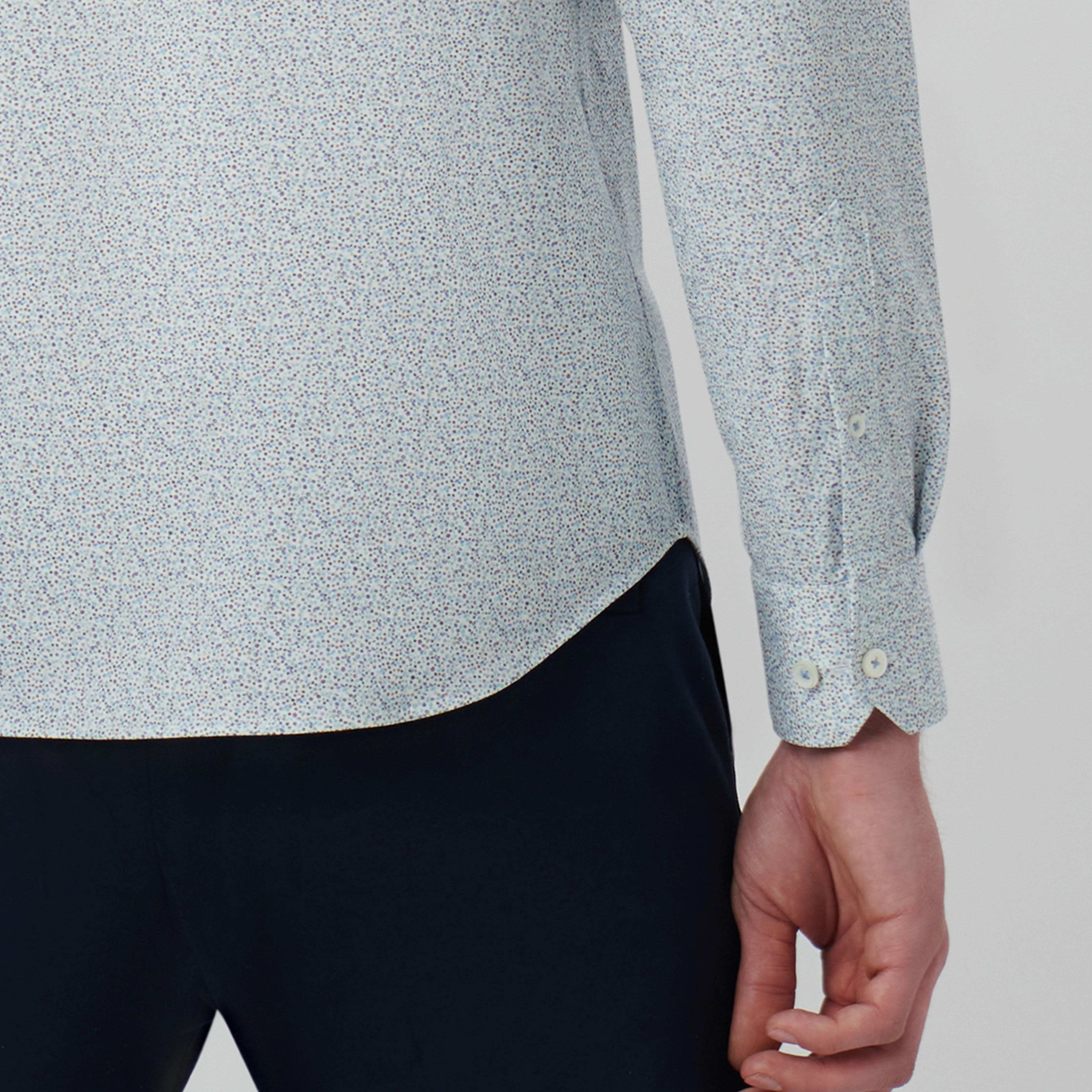 James Confetti Print OoohCotton Shirt