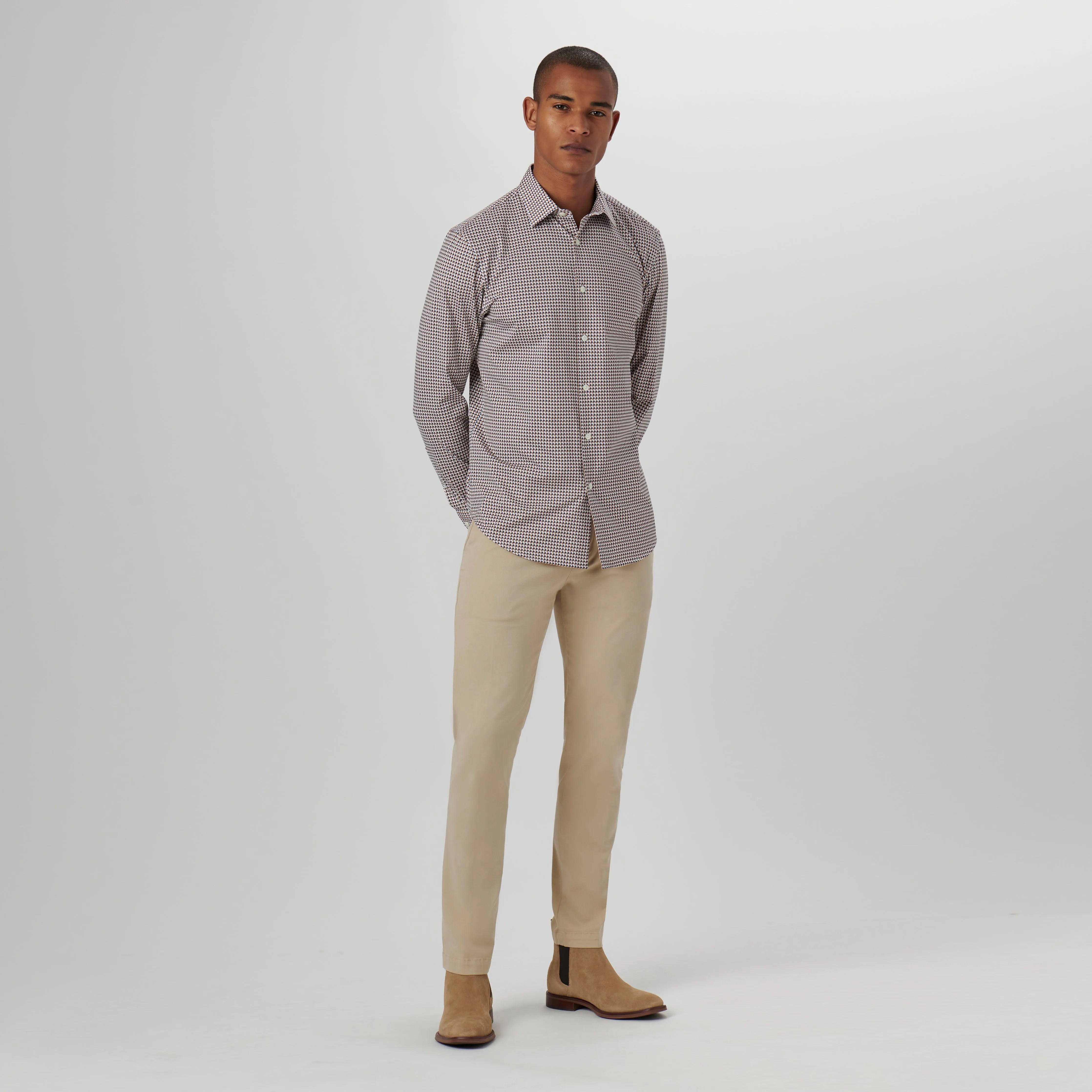 James Hound's Tooth OoohCotton Shirt