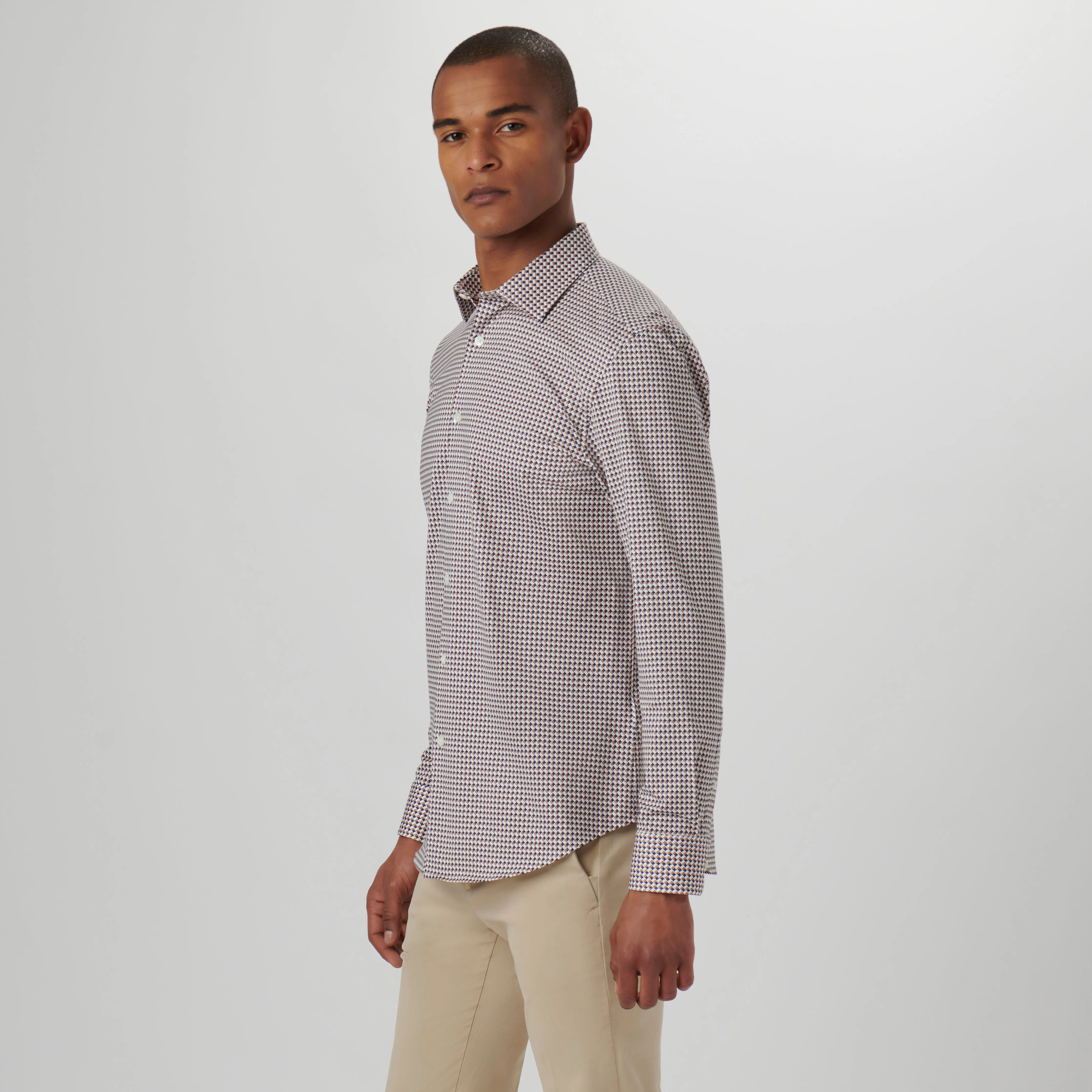 James Hound's Tooth OoohCotton Shirt