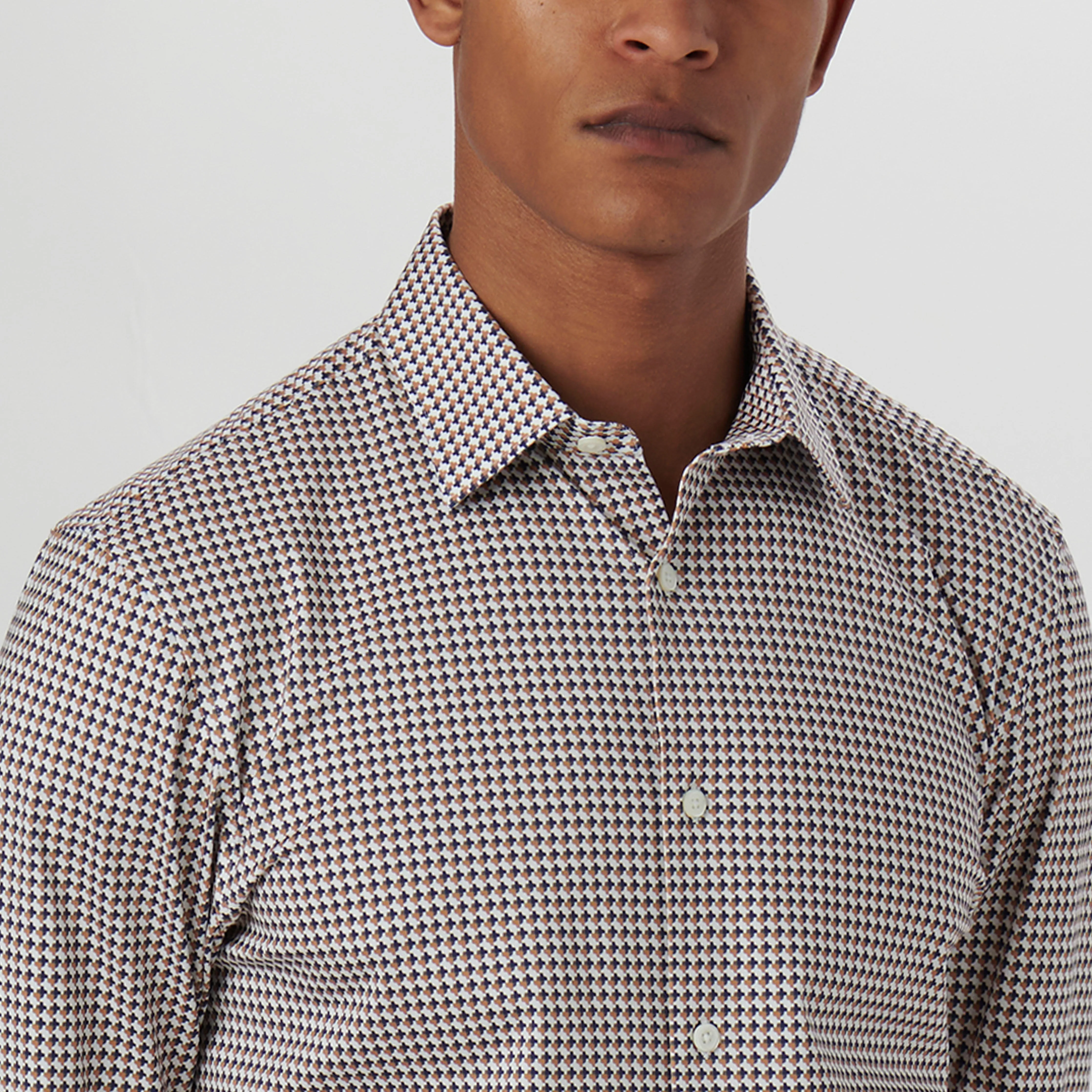 James Hound's Tooth OoohCotton Shirt