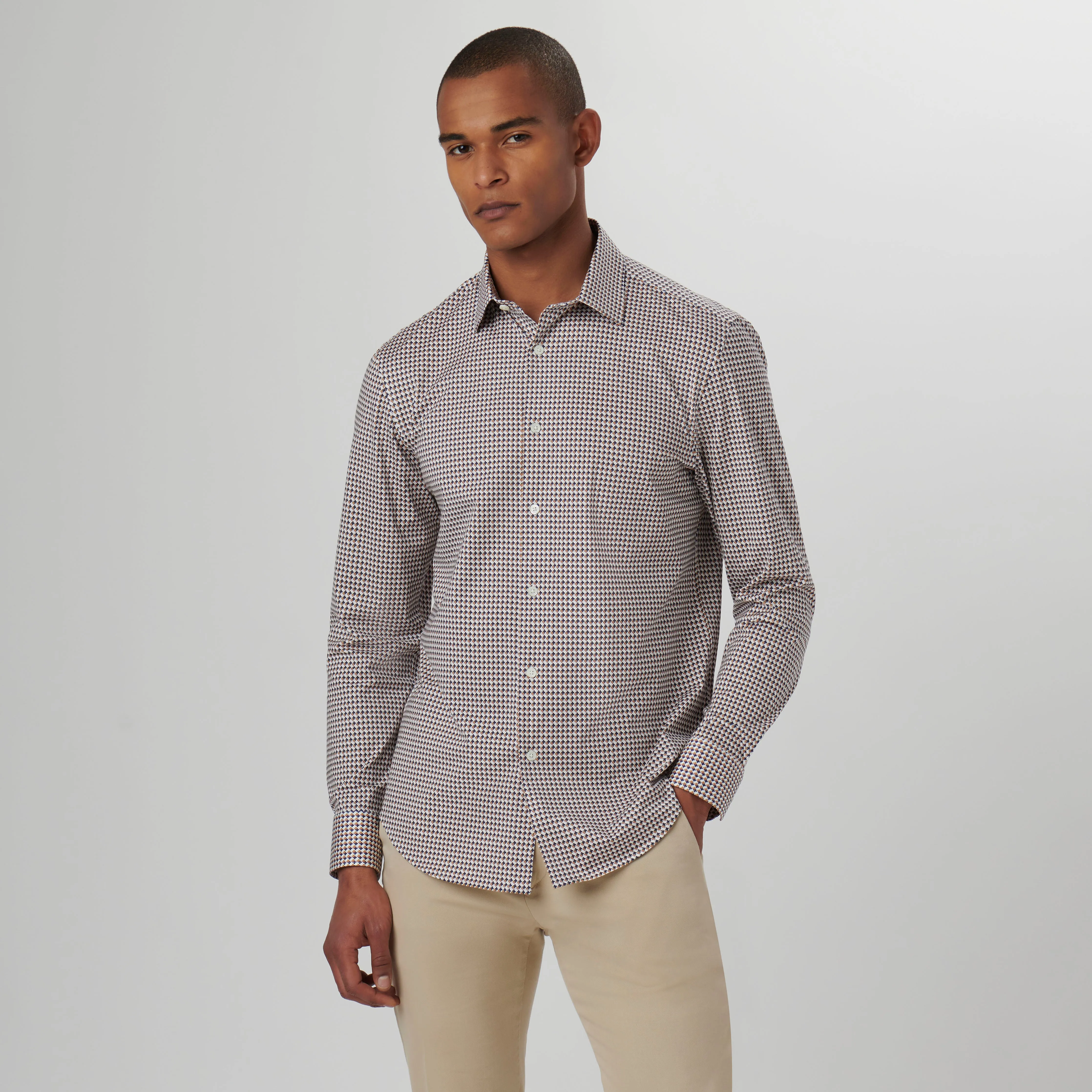 James Hound's Tooth OoohCotton Shirt