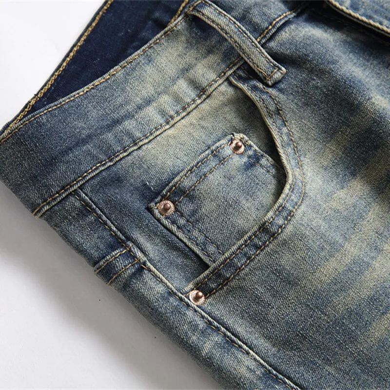 Jean Homme Délavage Vintage