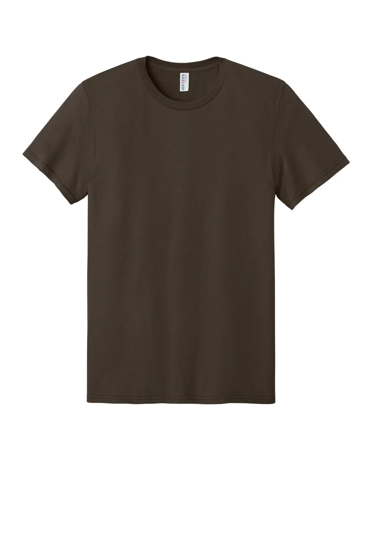 Jerzees Classics Unisex Cotton T-Shirt 363M Chocolate