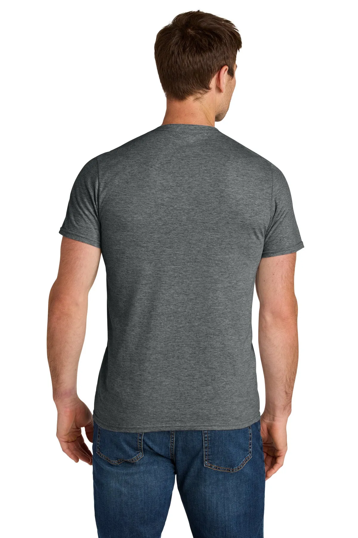 Jerzees Ultimate Unisex Ring Spun T-Shirt IC46M Charcoal Heather
