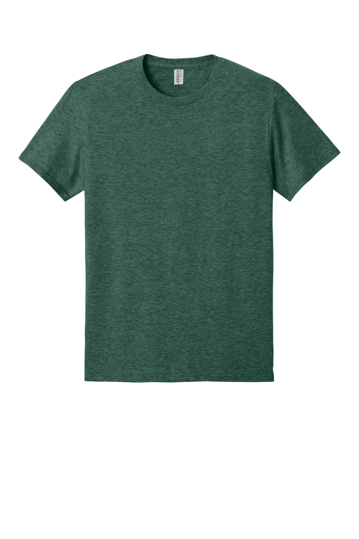 Jerzees Ultimate Unisex Ring Spun T-Shirt IC46M Forest Green Heather