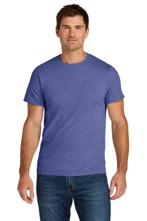 Jerzees Ultimate Unisex Ring Spun T-Shirt IC46M Retro Heather Purple