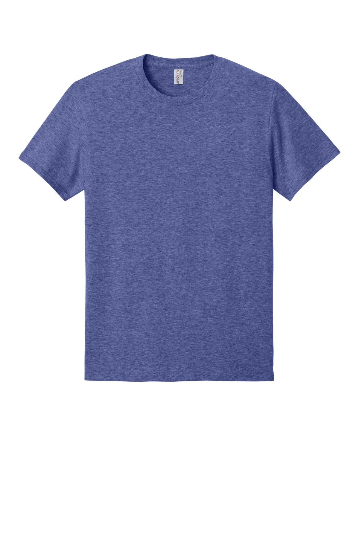Jerzees Ultimate Unisex Ring Spun T-Shirt IC46M Retro Heather Purple
