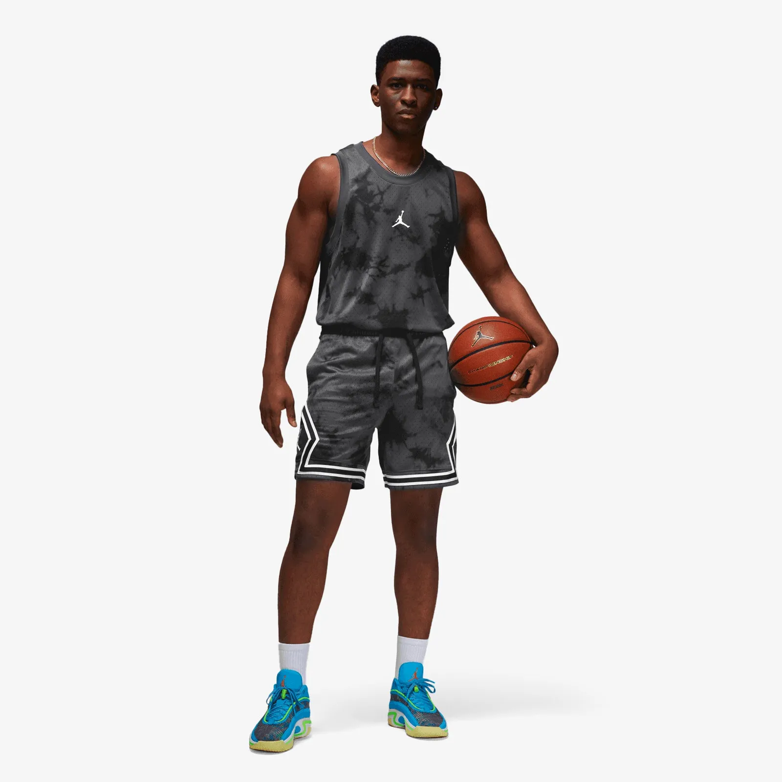 Jordan Sport Dri-FIT Breakfast Club AOP Diamond Shorts - Black