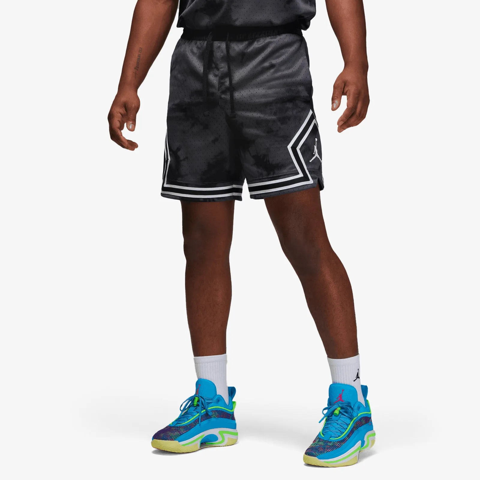 Jordan Sport Dri-FIT Breakfast Club AOP Diamond Shorts - Black