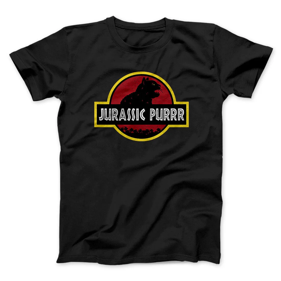 Jurassic Purr Funny Movie Men/Unisex T-Shirt