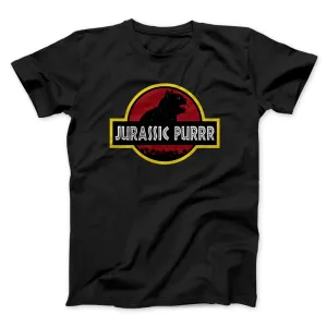 Jurassic Purr Funny Movie Men/Unisex T-Shirt