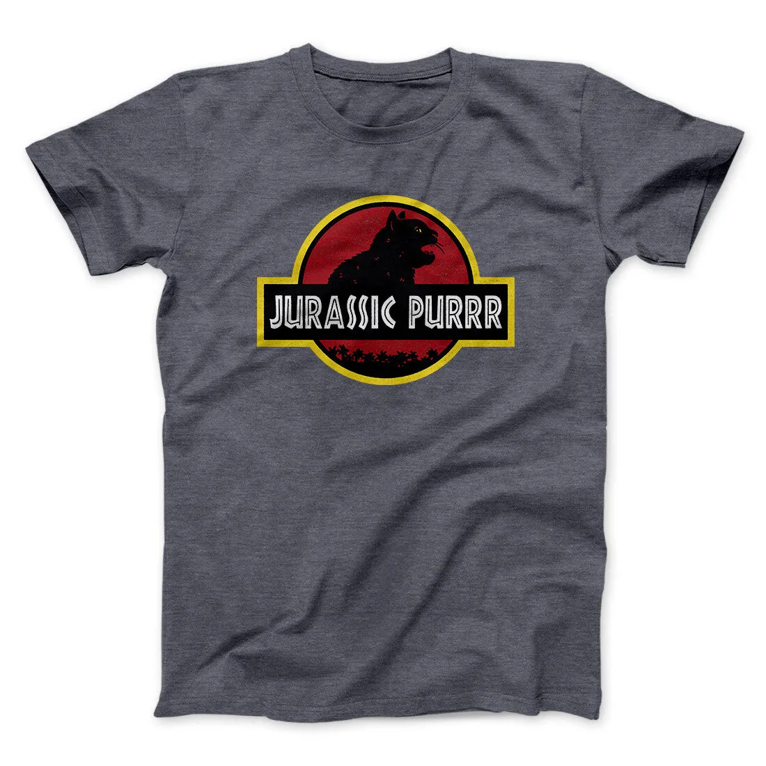 Jurassic Purr Funny Movie Men/Unisex T-Shirt