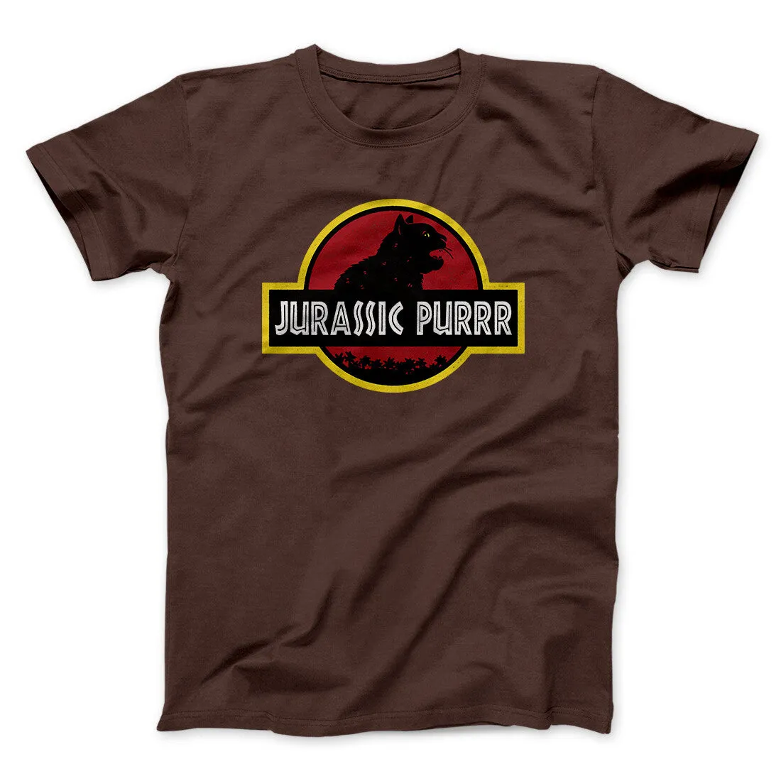 Jurassic Purr Funny Movie Men/Unisex T-Shirt