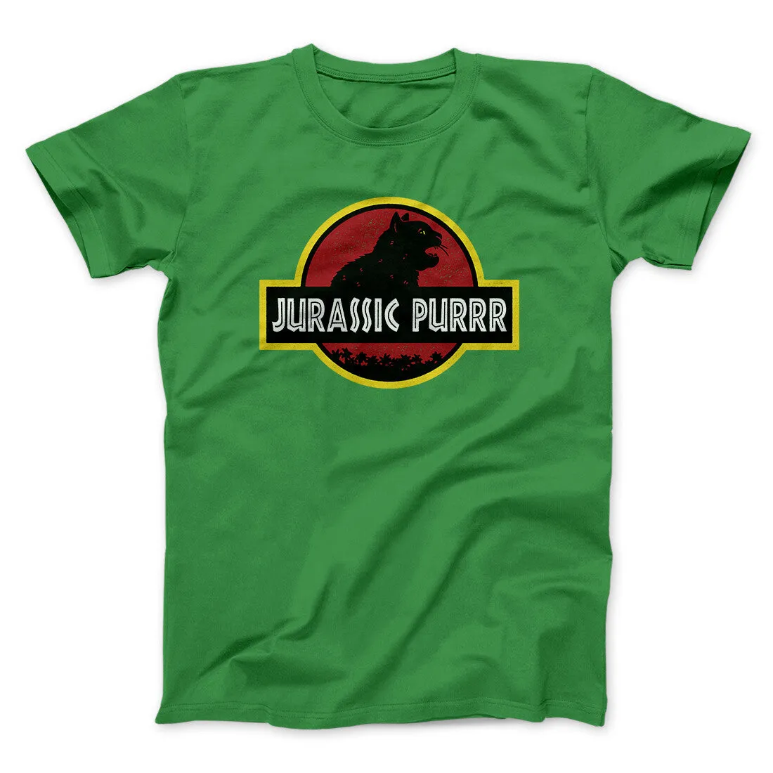 Jurassic Purr Funny Movie Men/Unisex T-Shirt