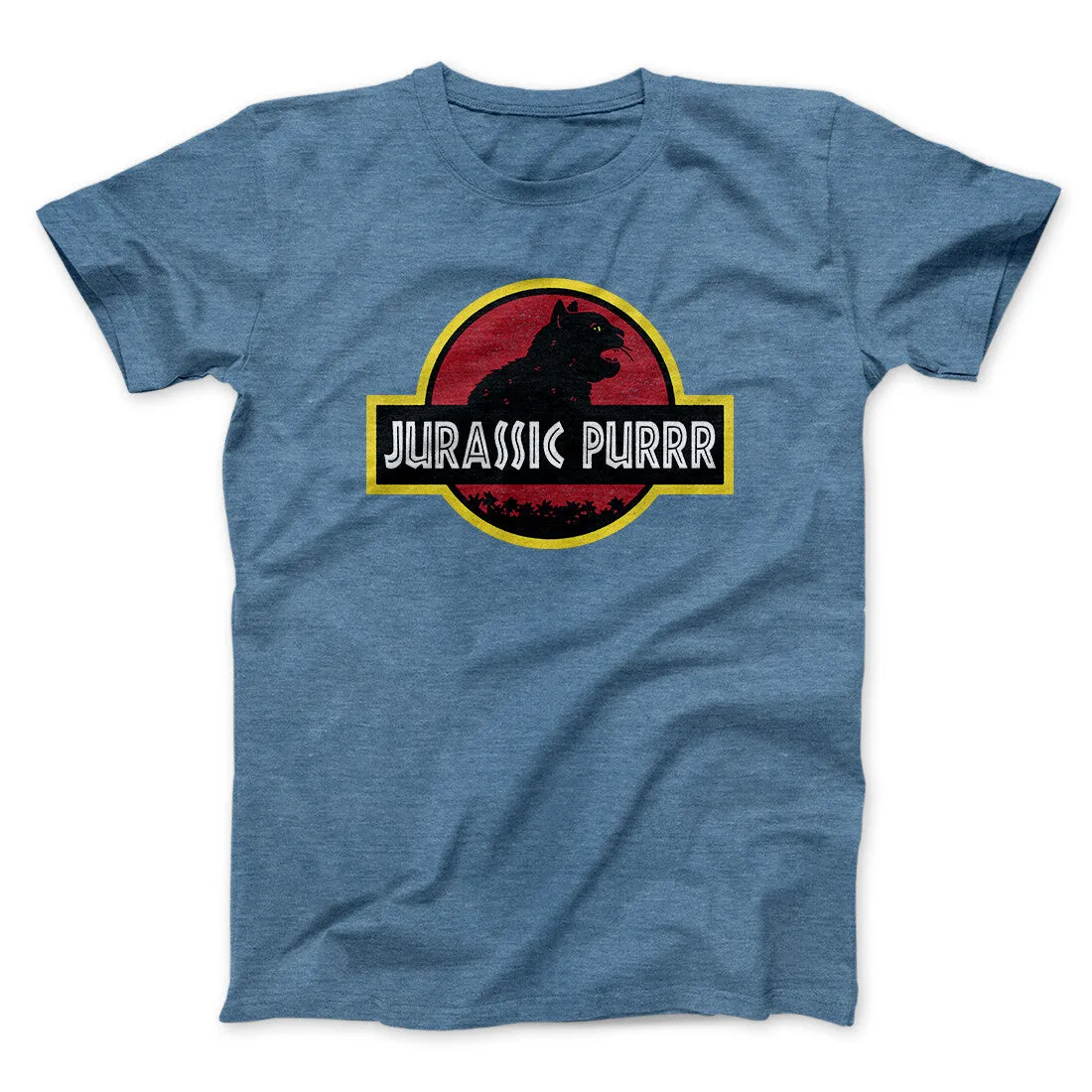 Jurassic Purr Funny Movie Men/Unisex T-Shirt