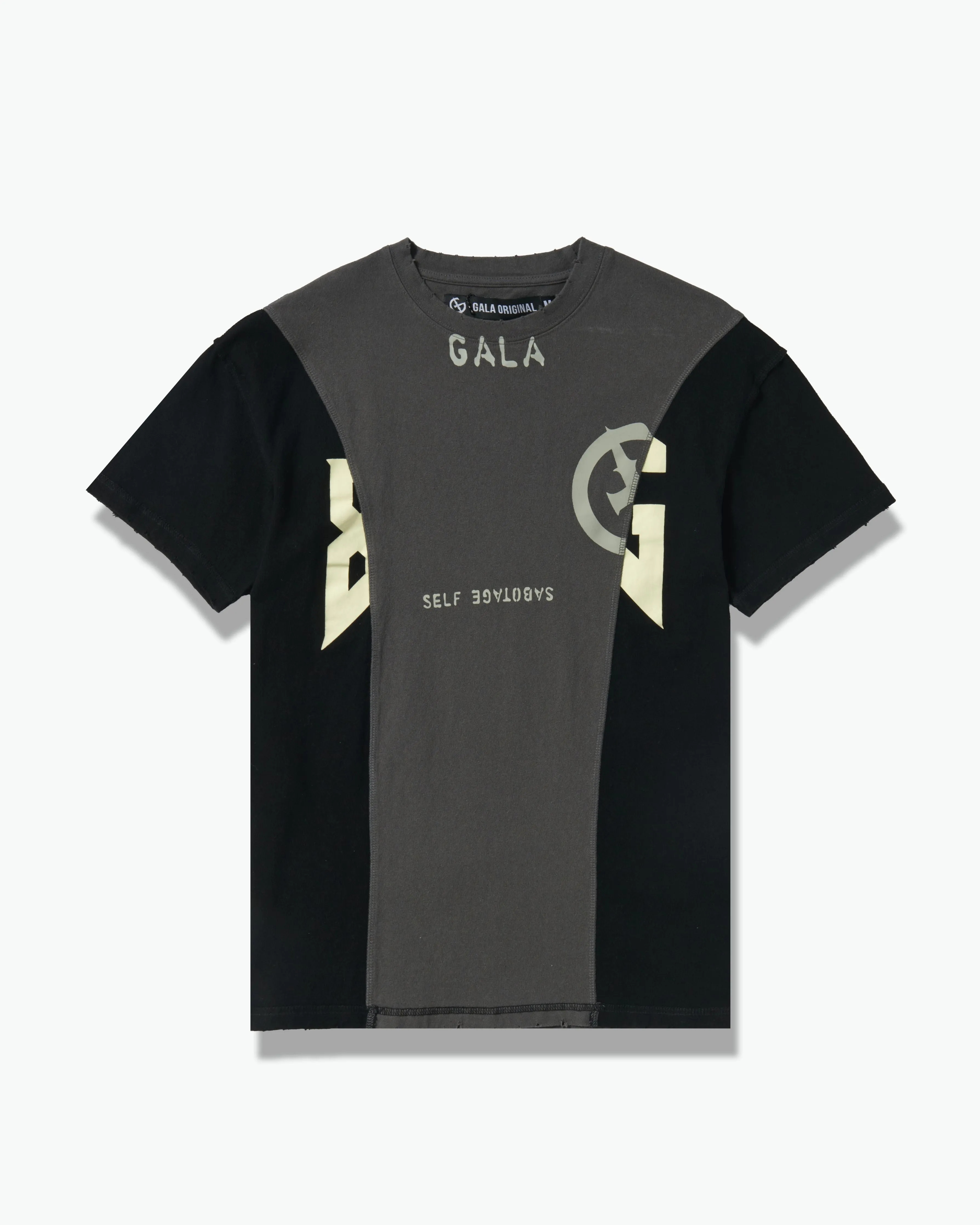 JUXTA TEE (CHARCOAL/BLACK)