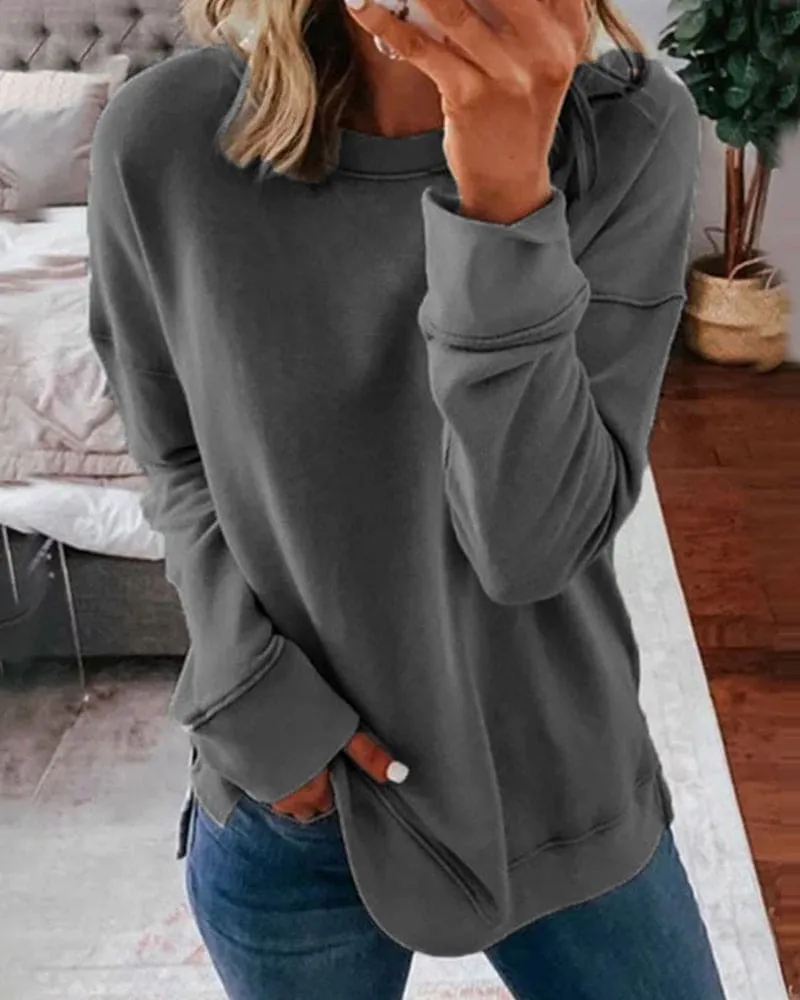 Kaitlyn - Relaxed Fit Cozy Sweater (Plus Size Available)
