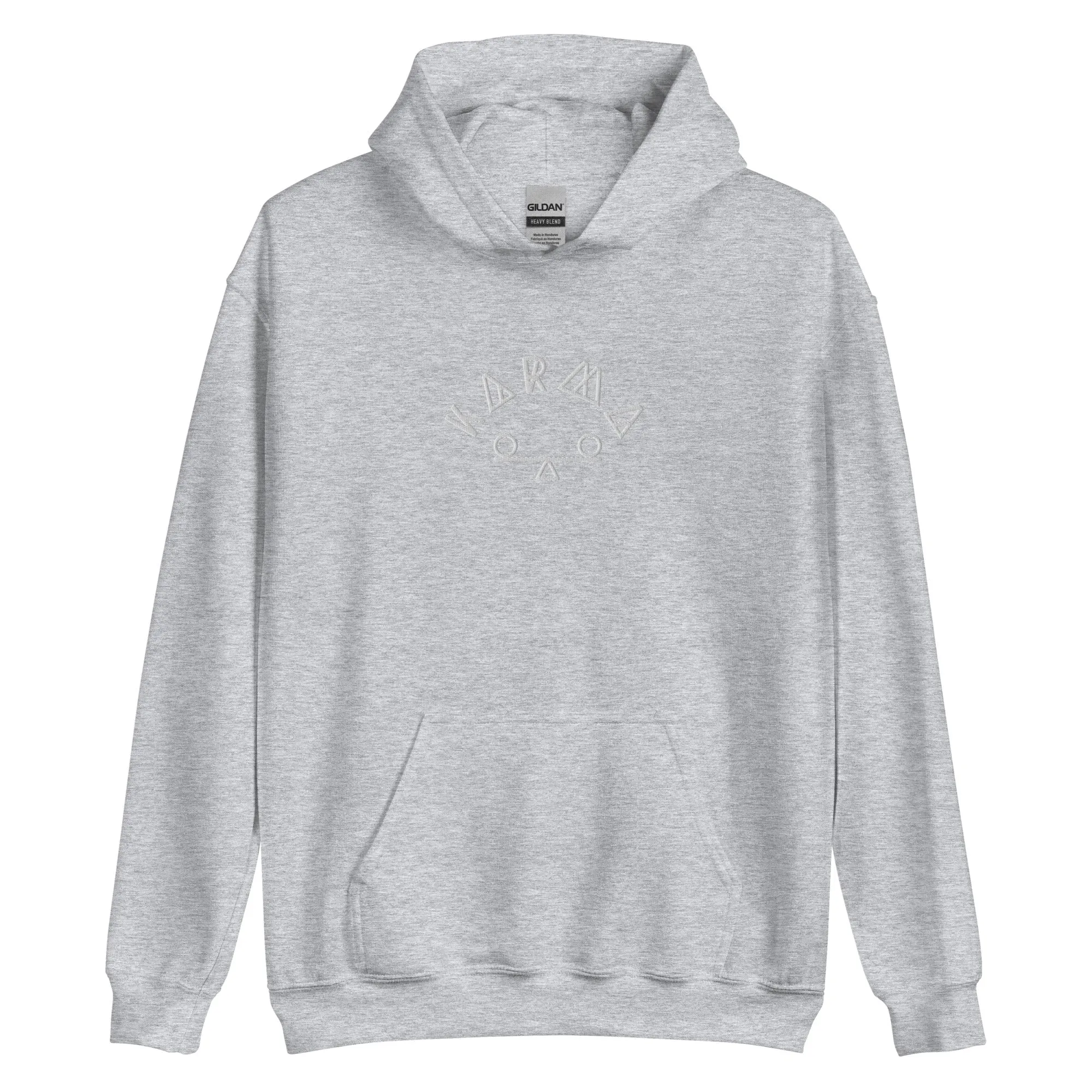 Karma Embroidered Hoodie