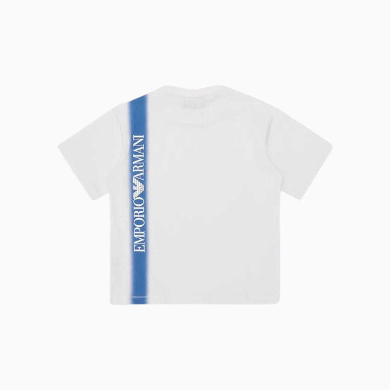 Kid's Gradient Logo Jersey T Shirt And Shorts Outfit