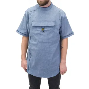 King Midas "Old New York" Denim Barber Smock