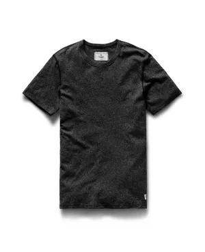 Knit Cotton Pima Jersey Heather Black