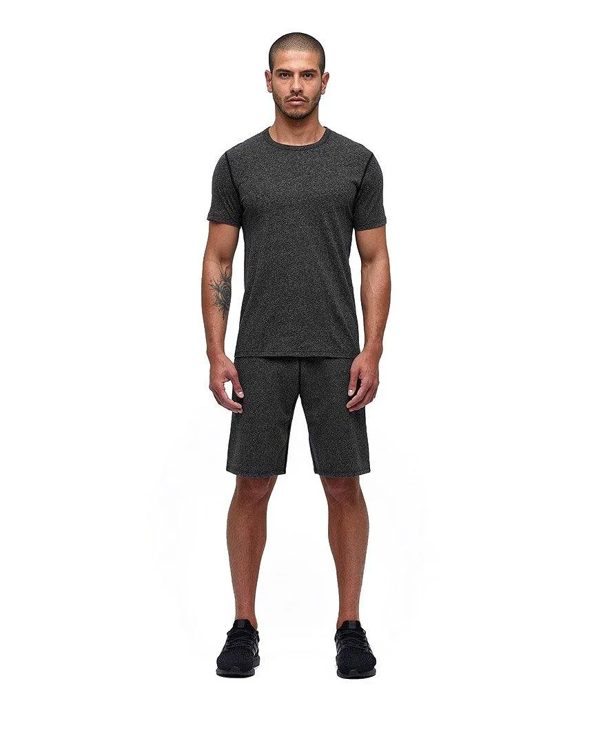 Knit Cotton Pima Jersey Heather Black
