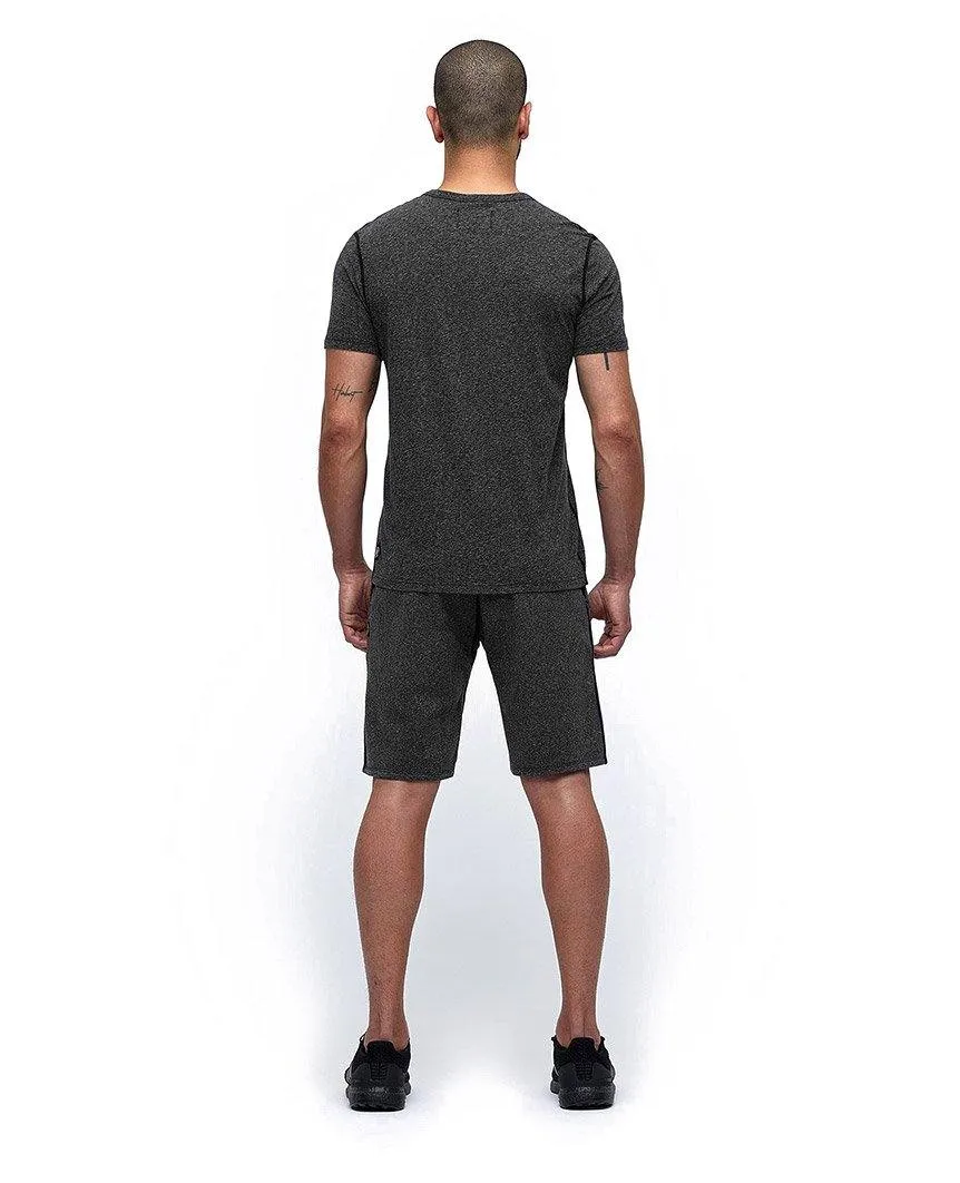 Knit Cotton Pima Jersey Heather Black