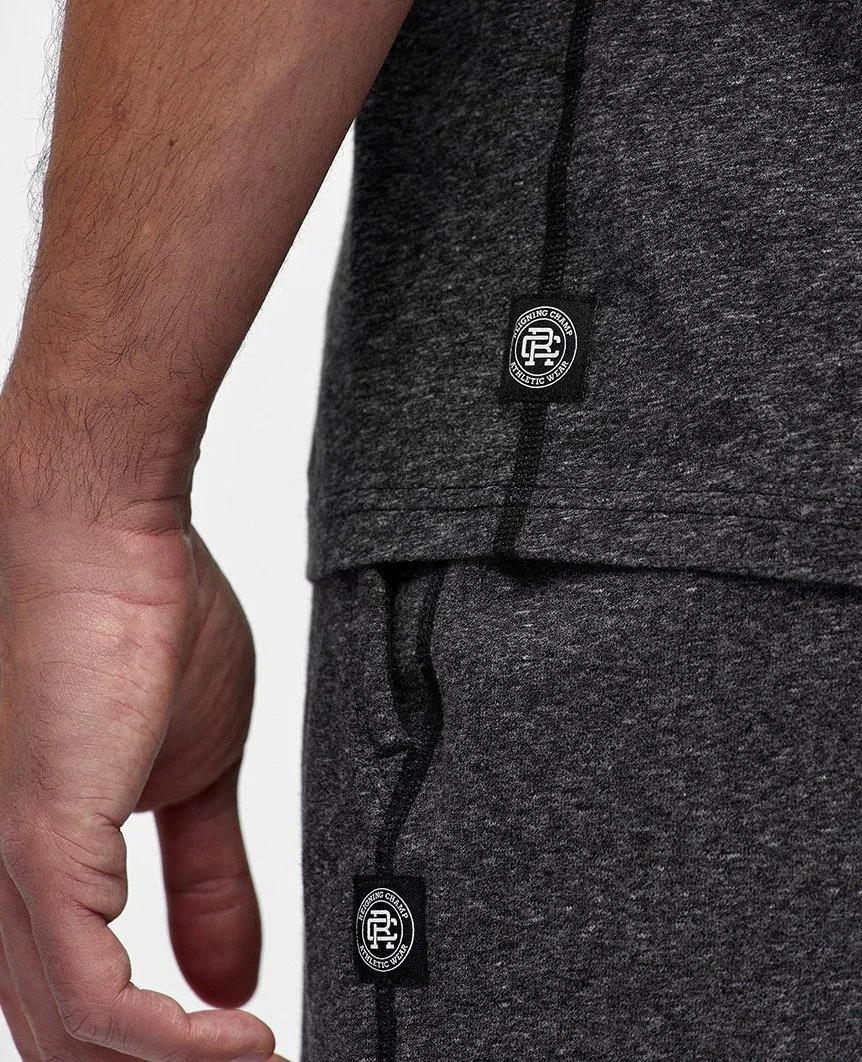 Knit Cotton Pima Jersey Heather Black