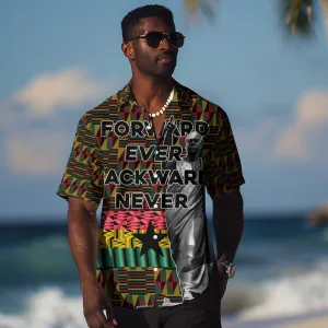 Kwame Nkrumah Ghana Hawaiian Shirt Kente Pattern African TS04