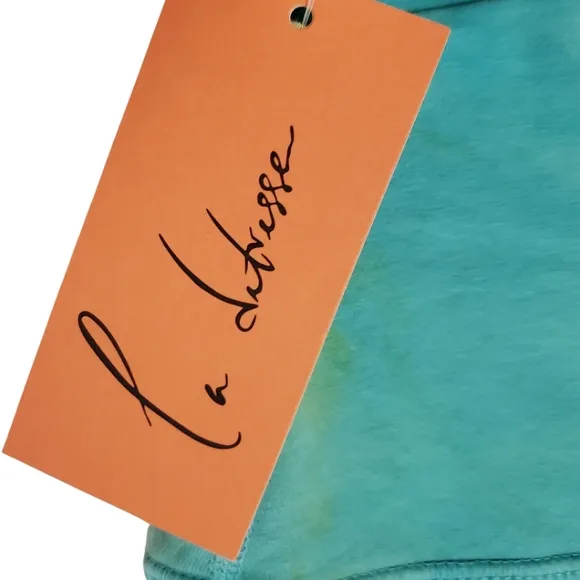 LA DETRESSE Tie-Dye High-Waist Bike Shorts Pull-On Women XS Multicolor NWT