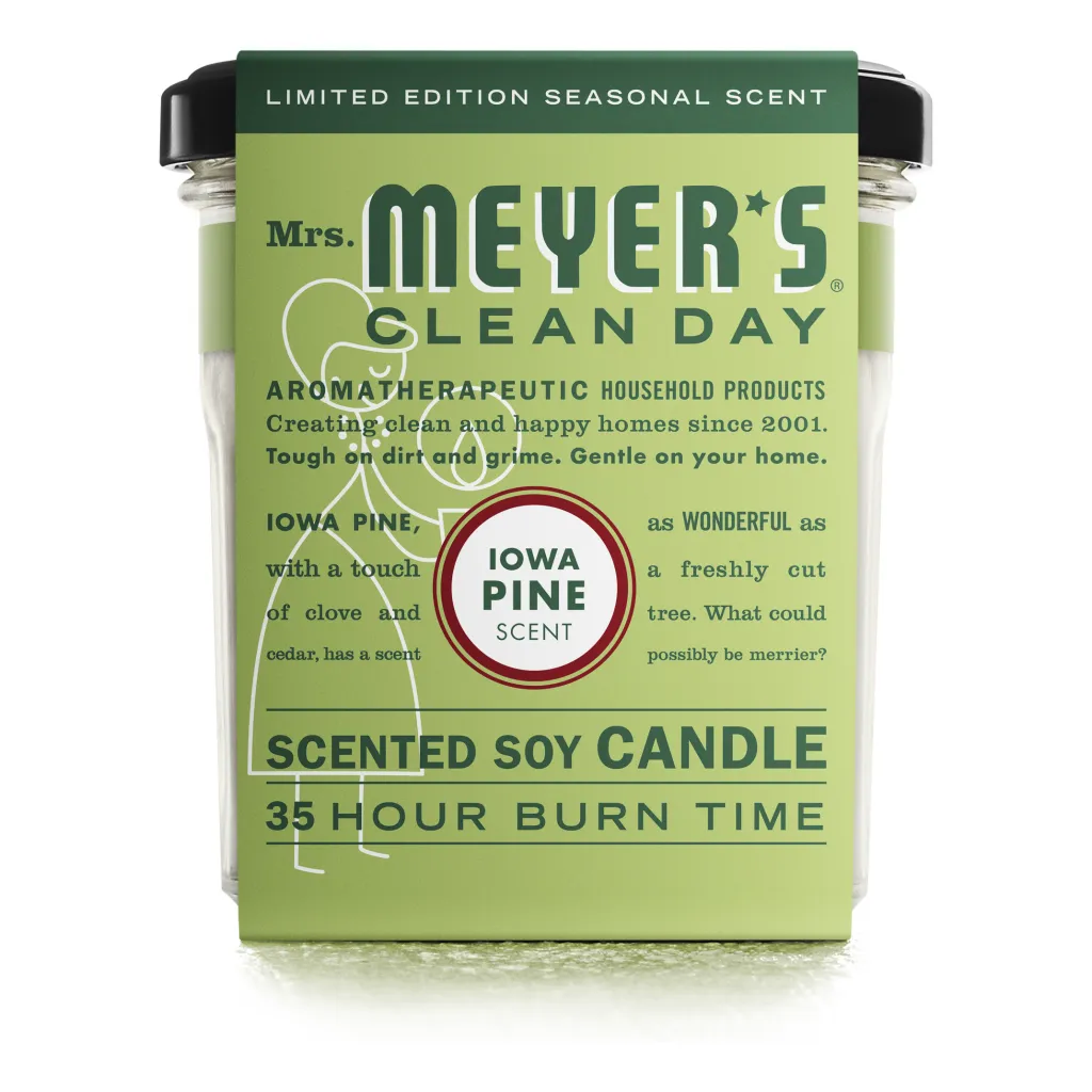 Large Soy Candle - Iowa Pine