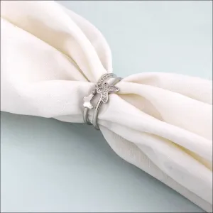 Layered Butterfly Ring