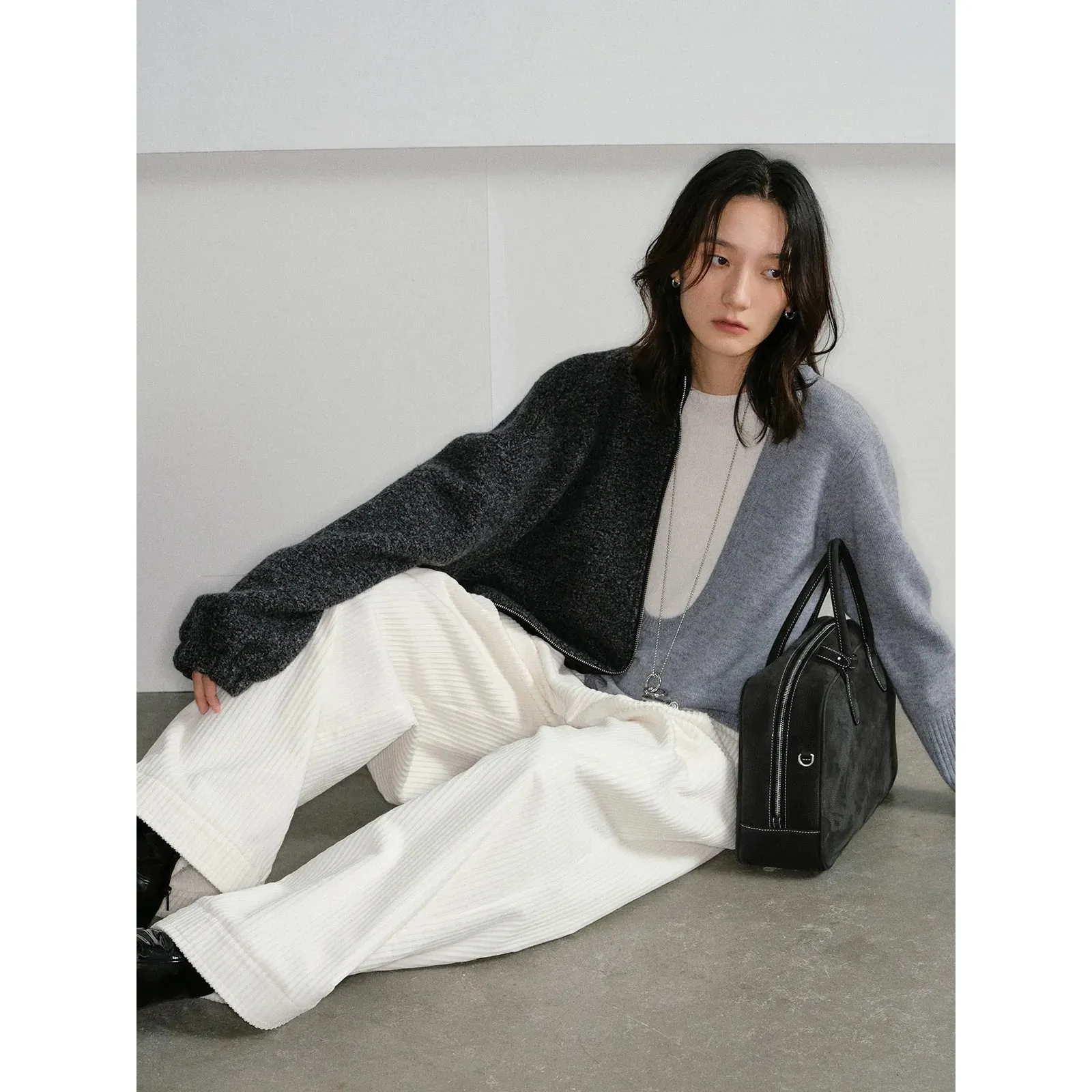 Layered Knit Sweater