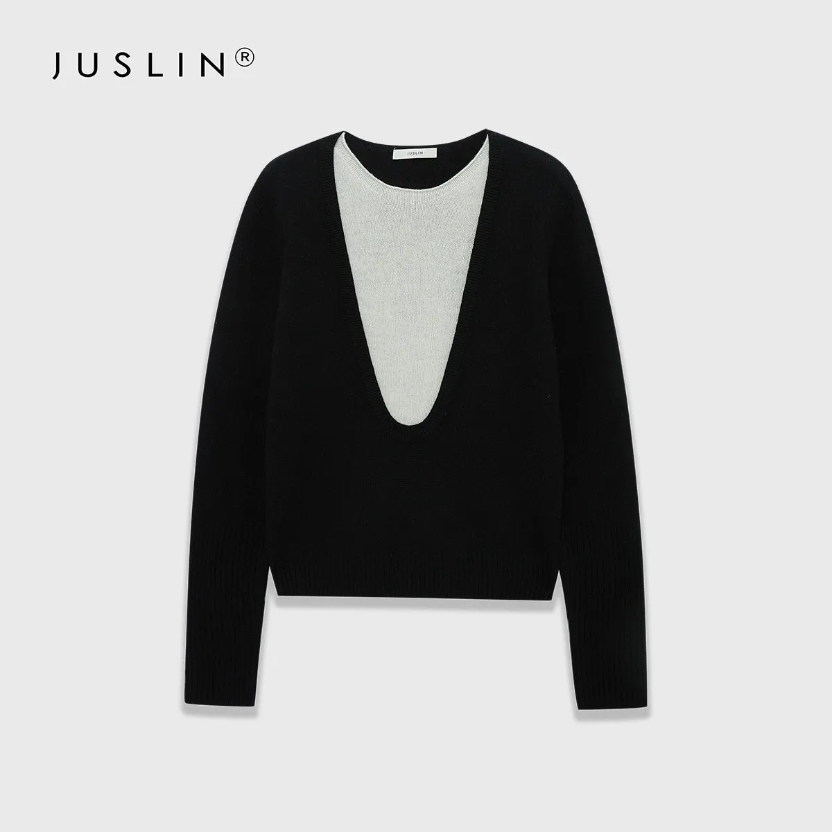Layered Knit Sweater